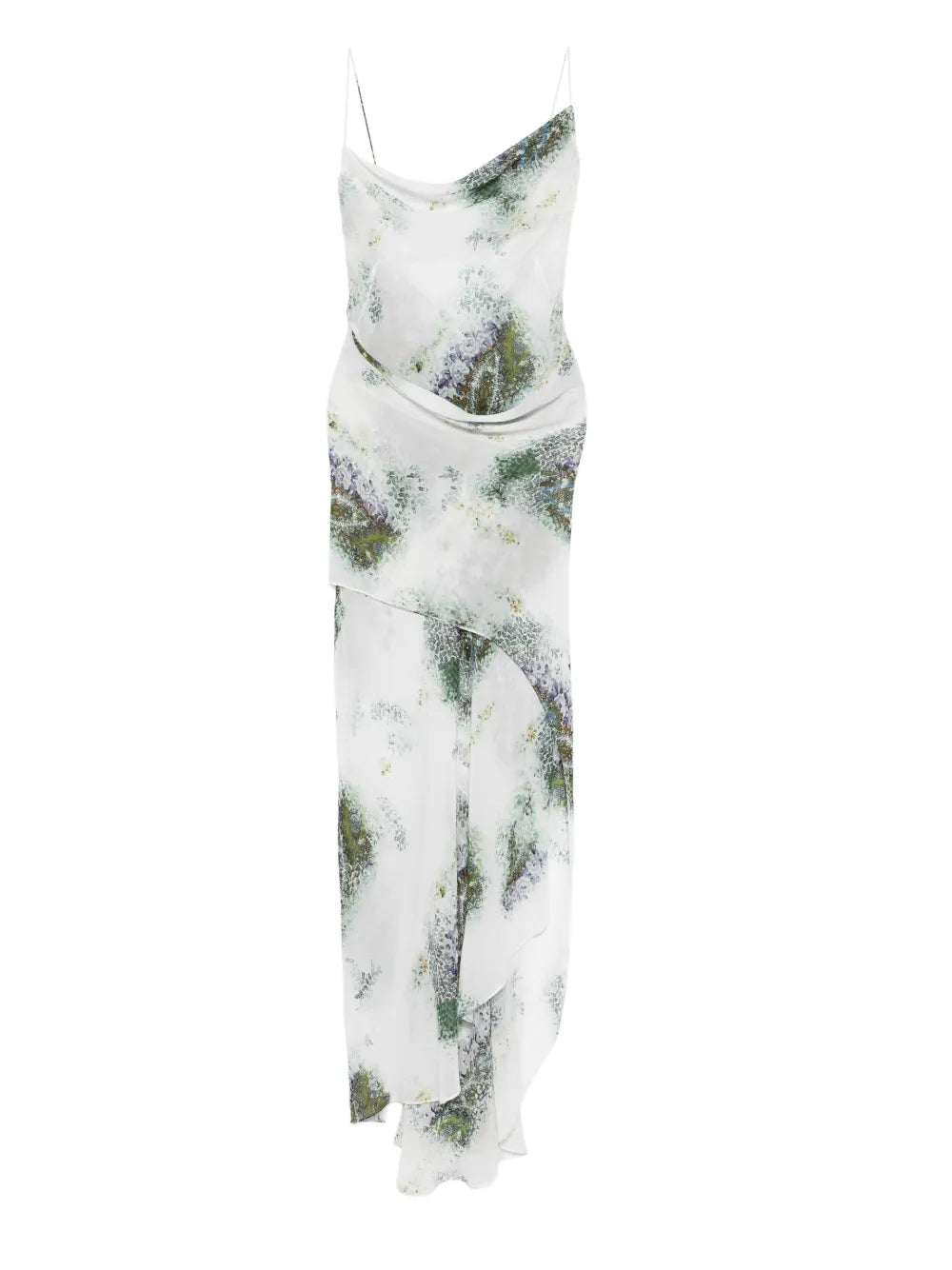 Christopher Esber Cowl Neck Slip Maxi Dress