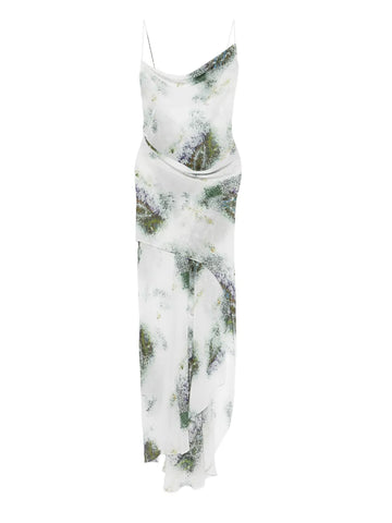 Christopher Esber Cowl Neck Slip Maxi Dress