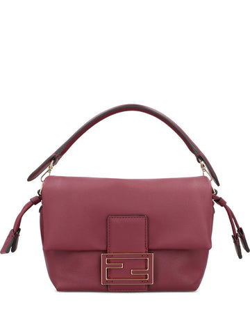 Fendi Small Mamma Baguette Leather Bucket Bag