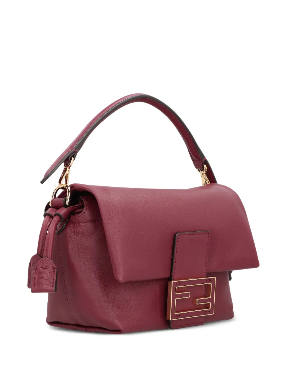 Fendi Small Mamma Baguette Leather Bucket Bag