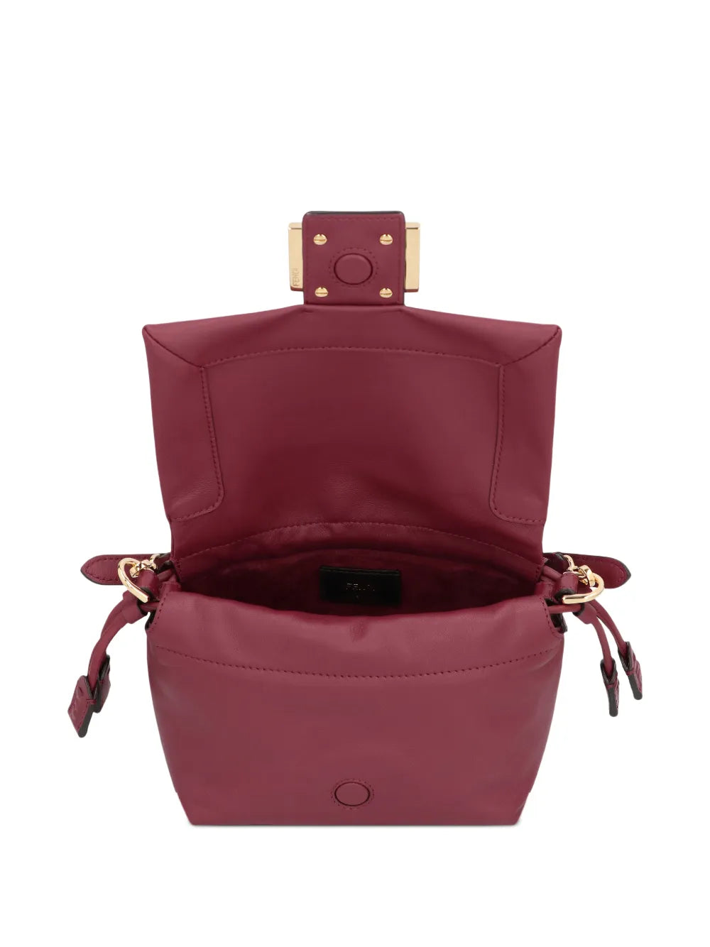 Fendi Small Mamma Baguette Leather Bucket Bag
