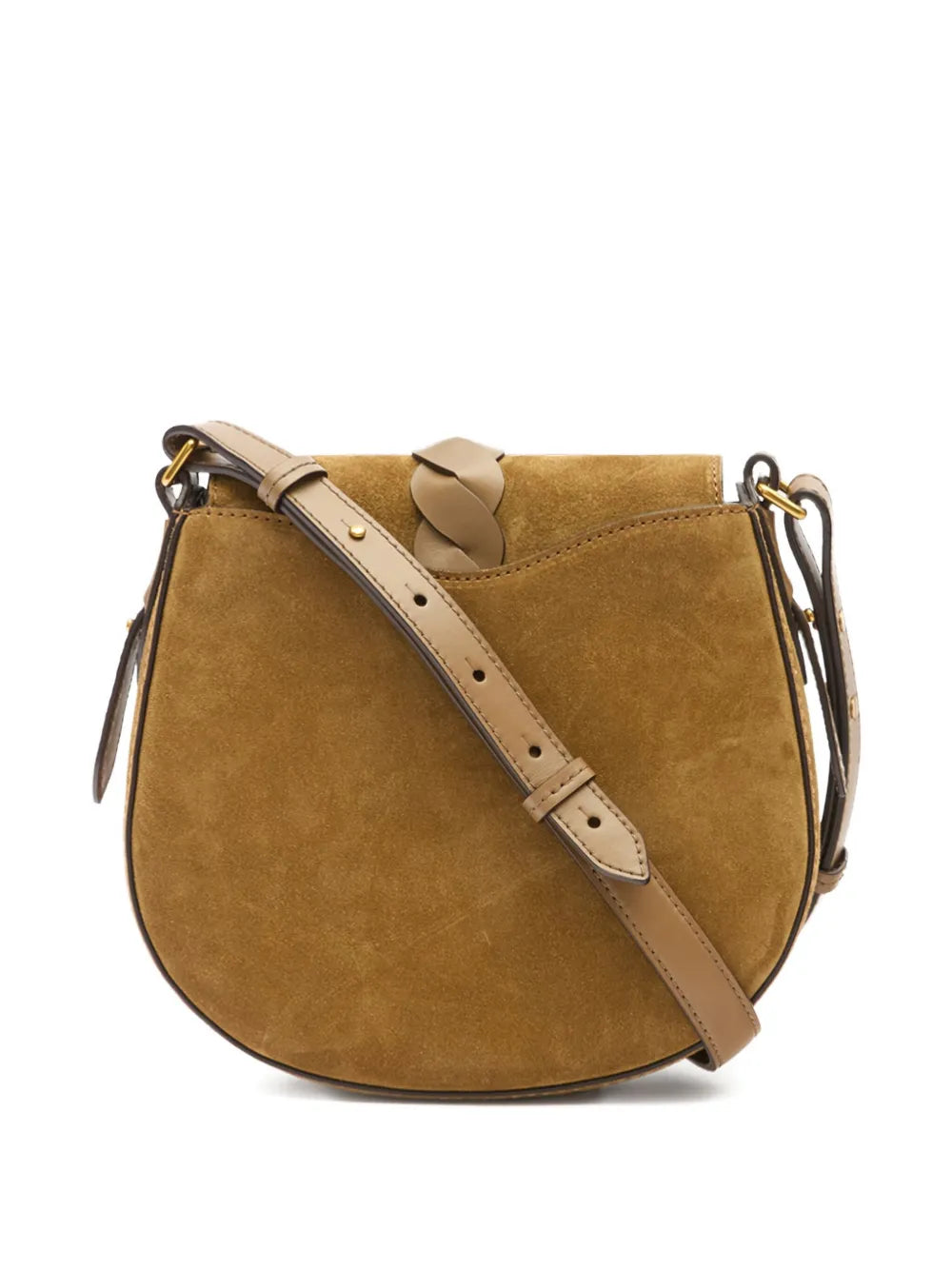Isabel Marant Small Altay Braided Leather Shoulder Strap