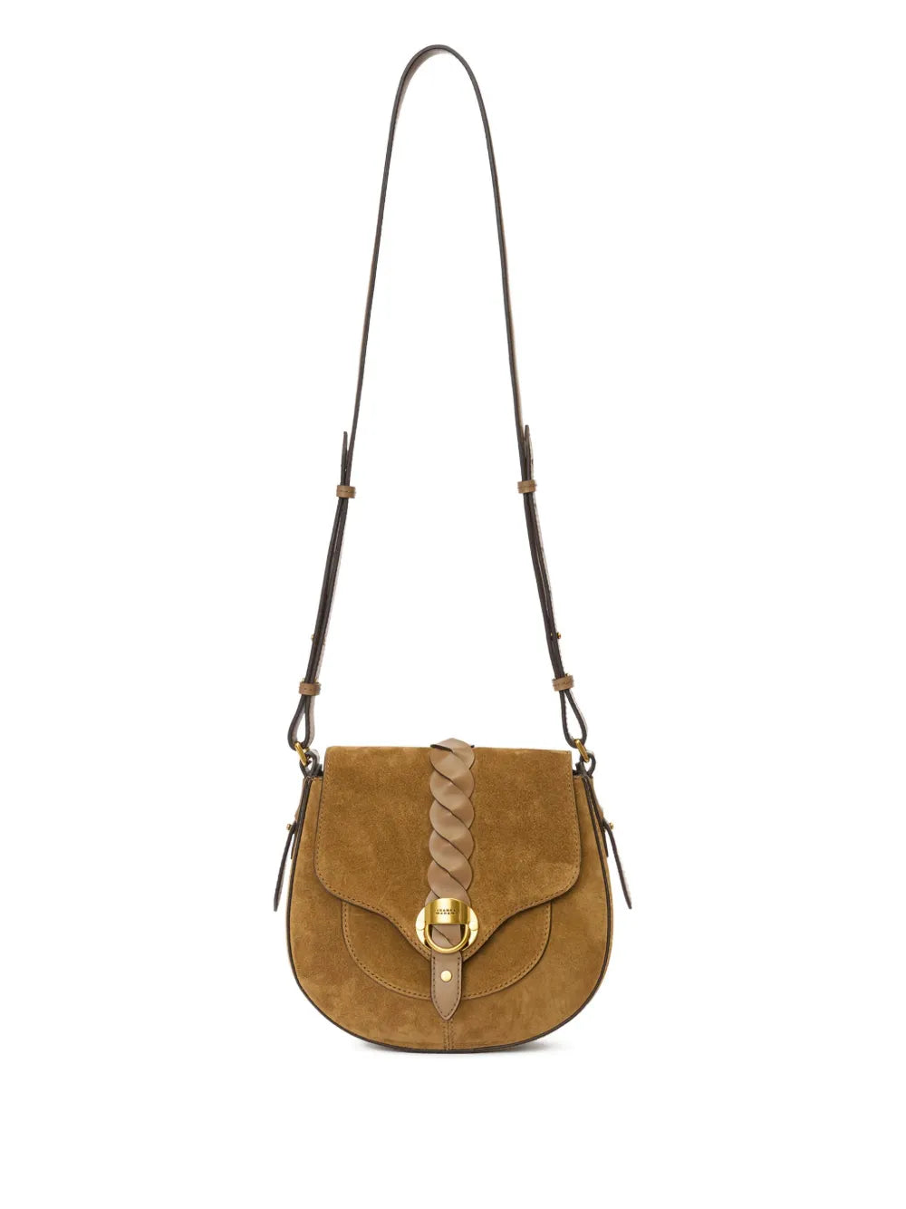 Isabel Marant Small Altay Braided Leather Shoulder Strap