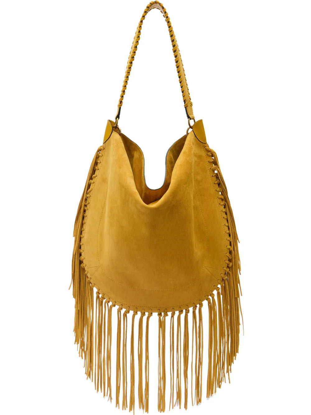 Isabel Marant Oskan Soft Fringed Shoulder Bag
