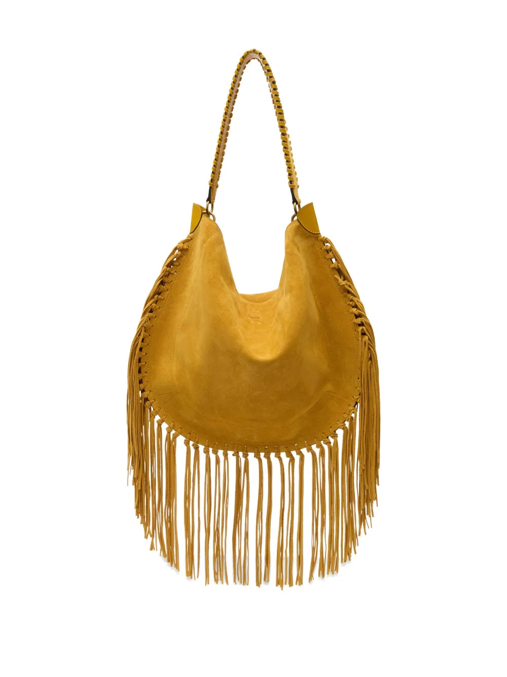 Isabel Marant Oskan Soft Fringed Shoulder Bag