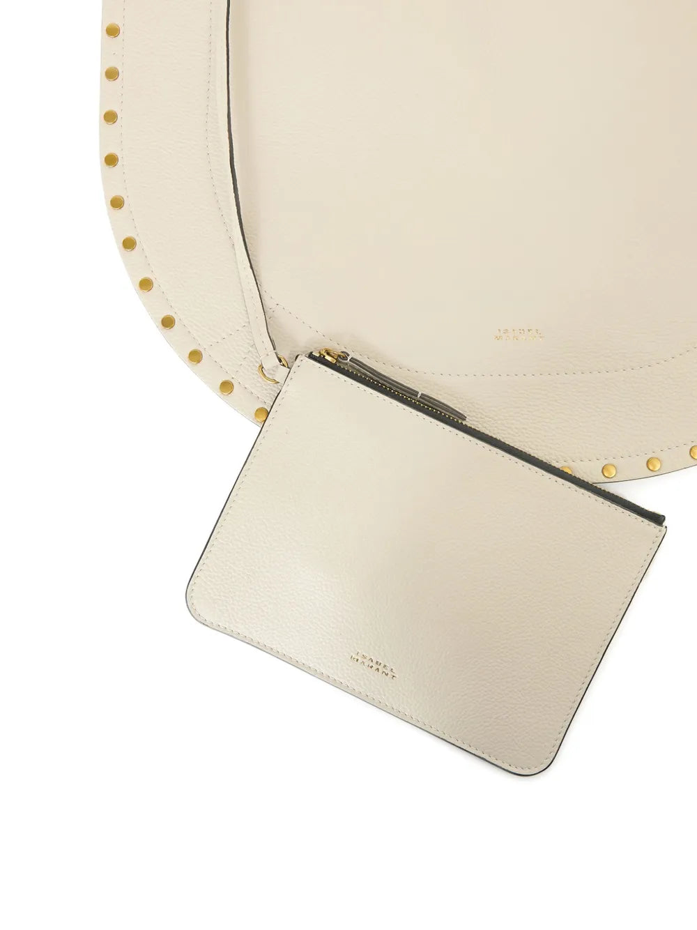 Isabel Marant Oskan Soft Studded Shoulder Bag