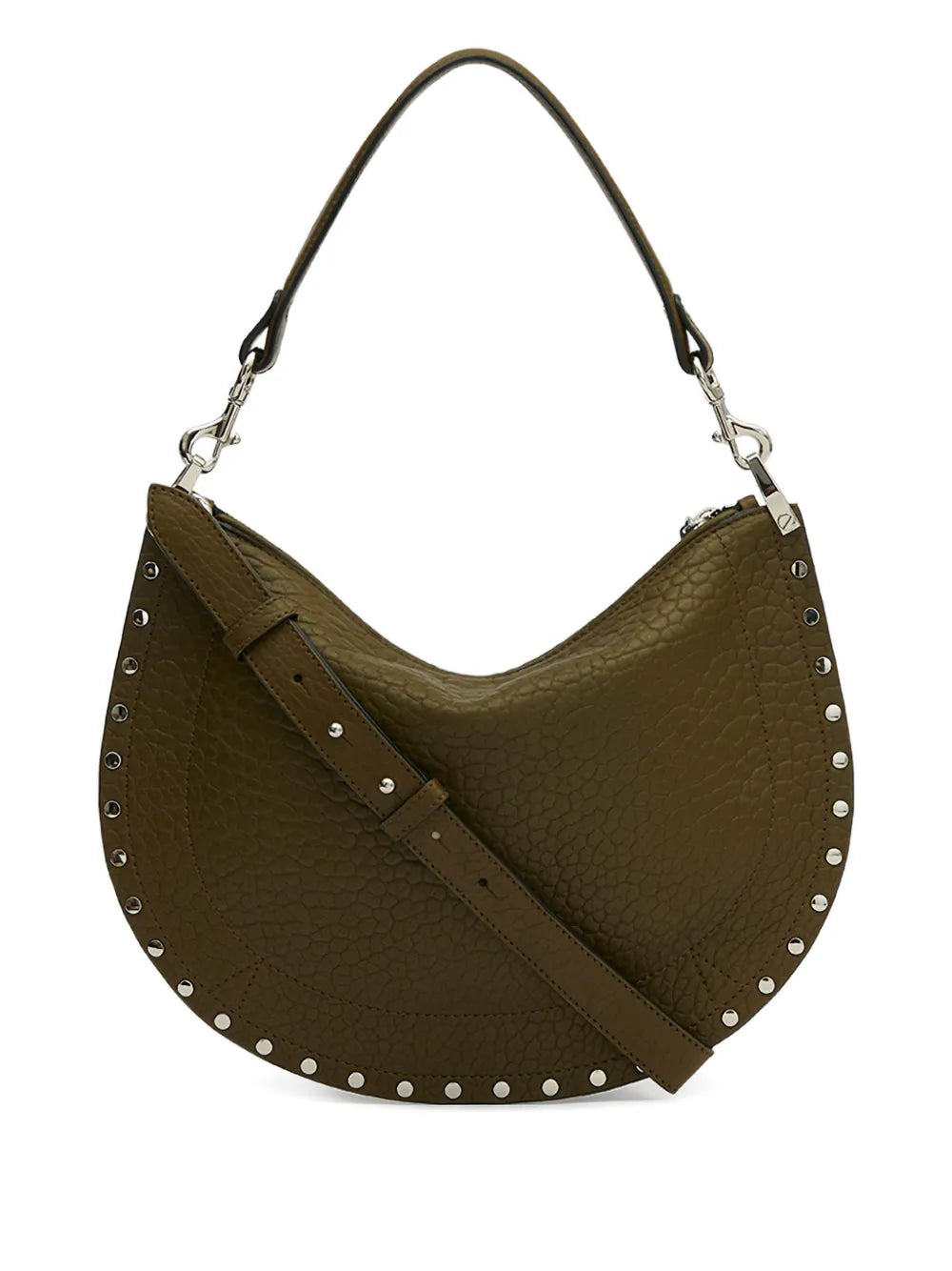 Isabel Marant Oskan Studded Zip Shoulder Strap