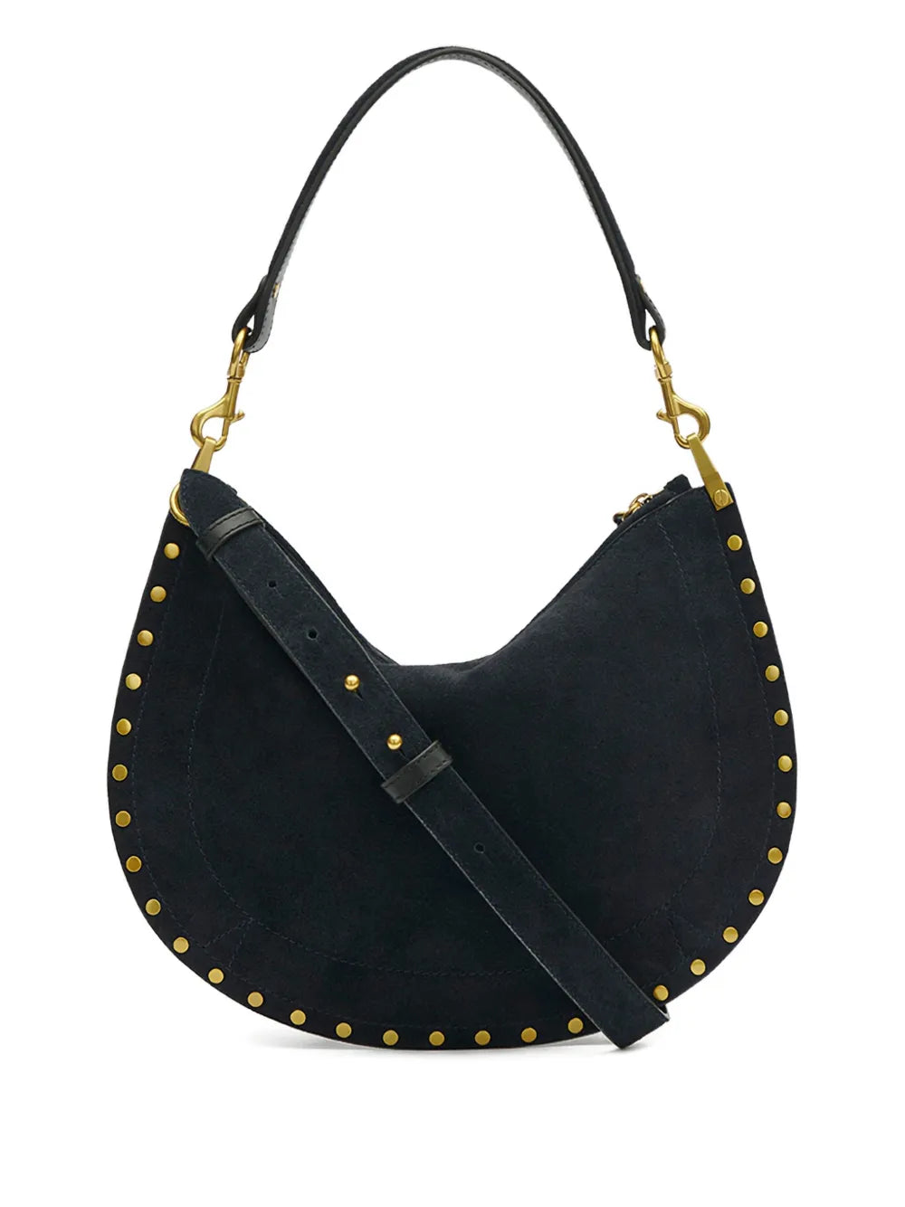Isabel Marant Oskan Studded Zip Shoulder Strap