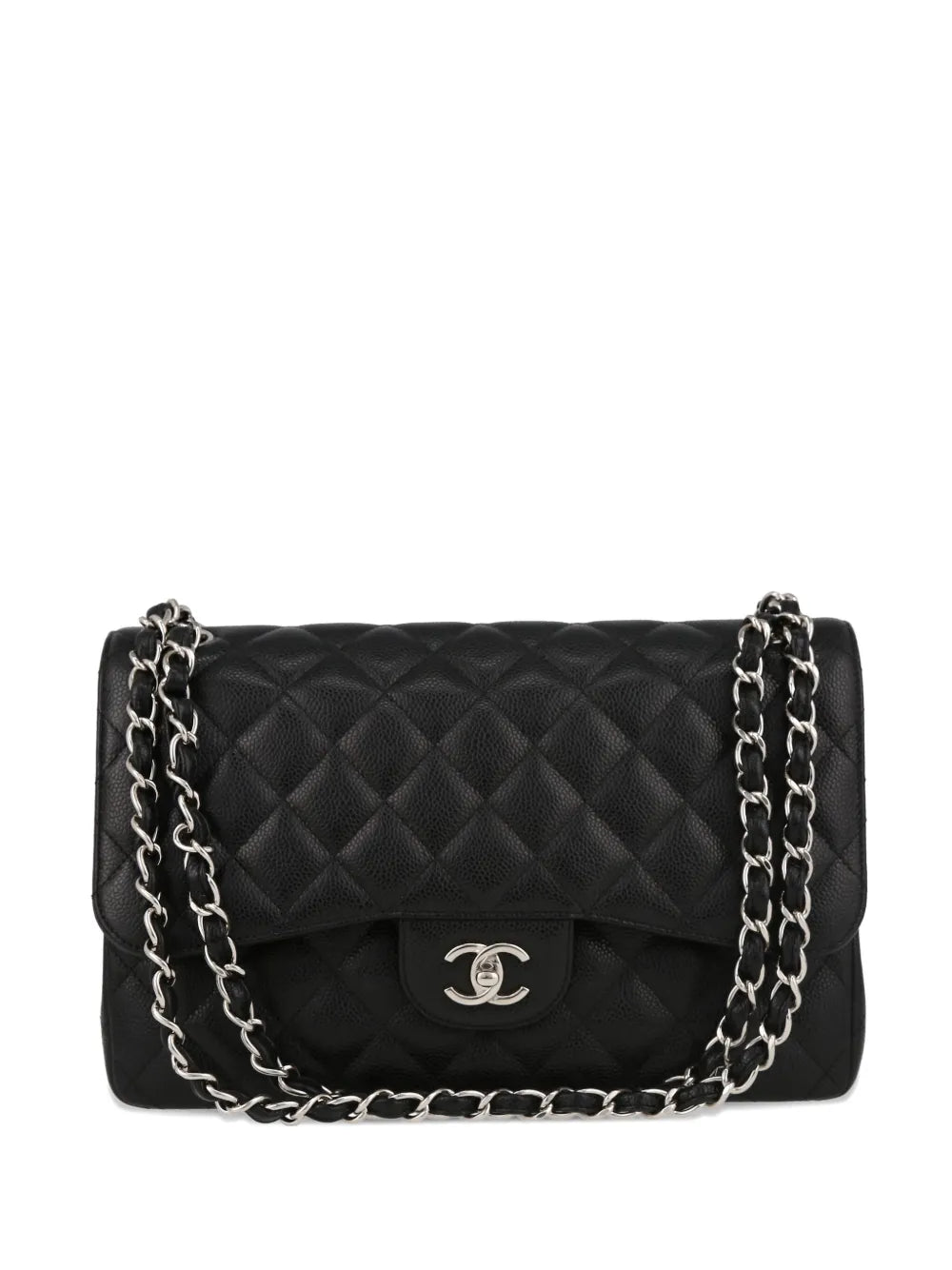 Chanel Pre Owned 2020S Timeless Jumbo Leather Shoulder Bag