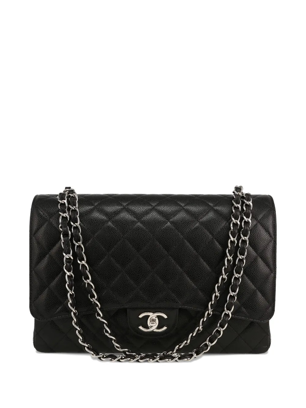 Chanel Pre Owned 2020S Timeless Maxi Jumbo Leather Shoulder Bag