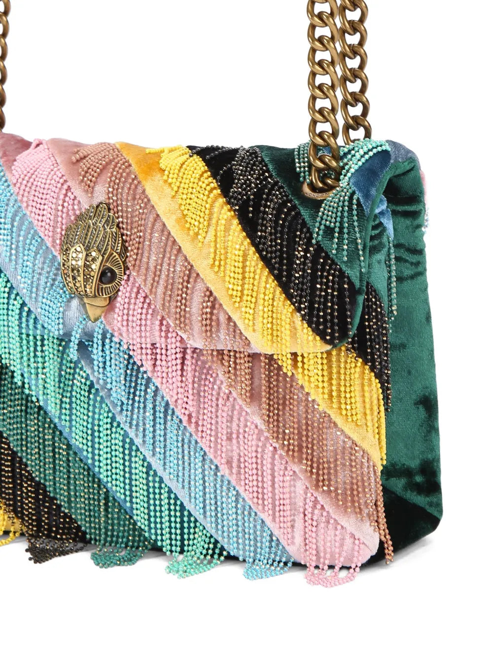Kurt Geiger London Mini Kensington Fringes Shoulder Bag