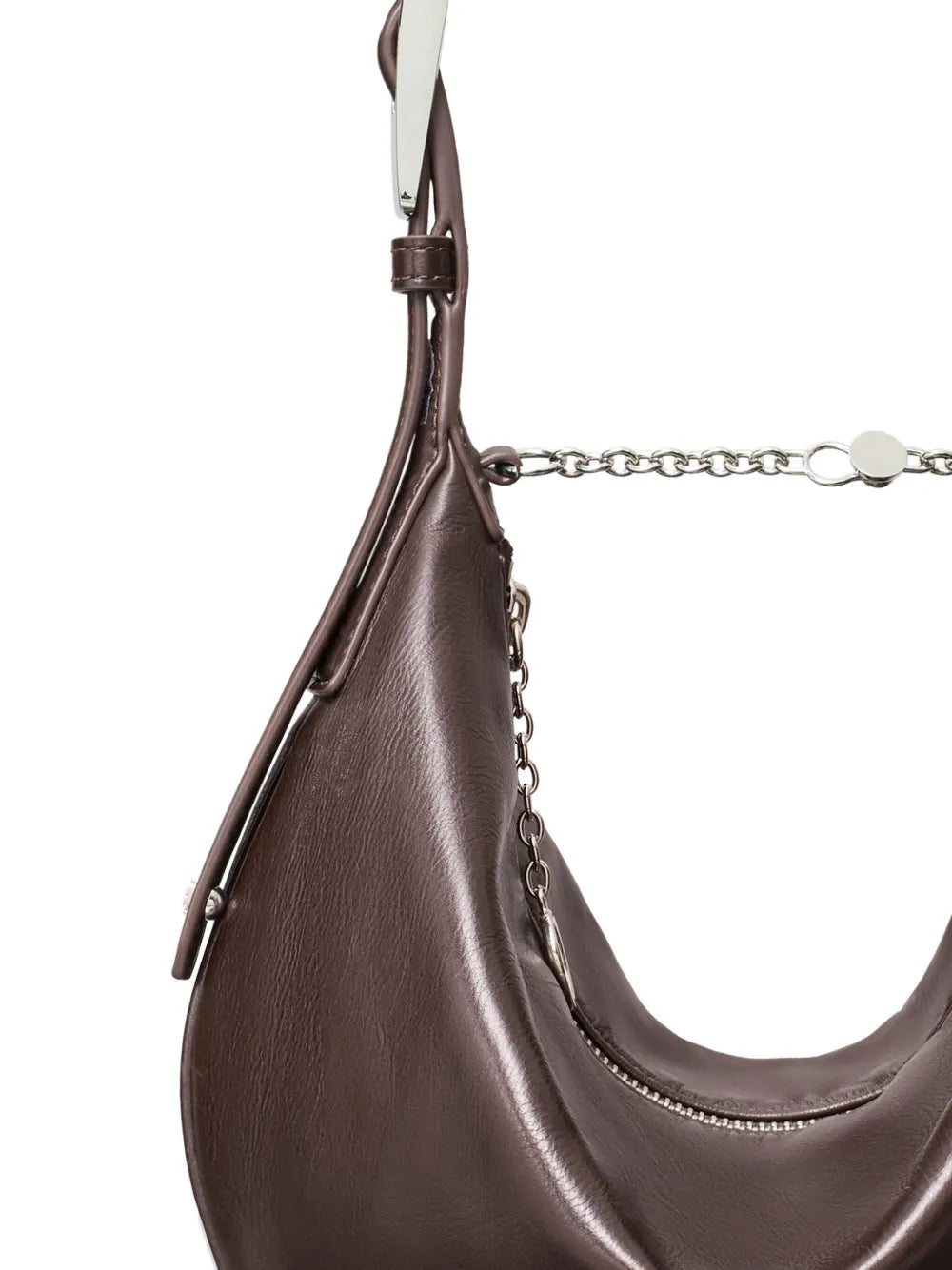Tory Burch Small Balloon Zip Leather Shoulder Bag