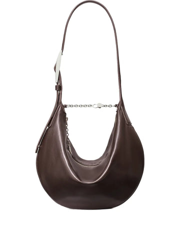 Tory Burch Small Balloon Zip Leather Shoulder Bag
