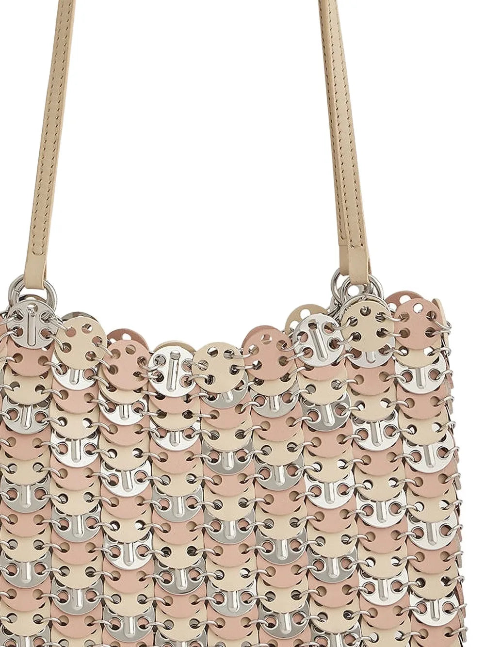 Rabanne Tricolor Nano Shoulder Bag