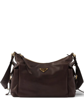 Prada Large Explore Leather Shoulder Bag