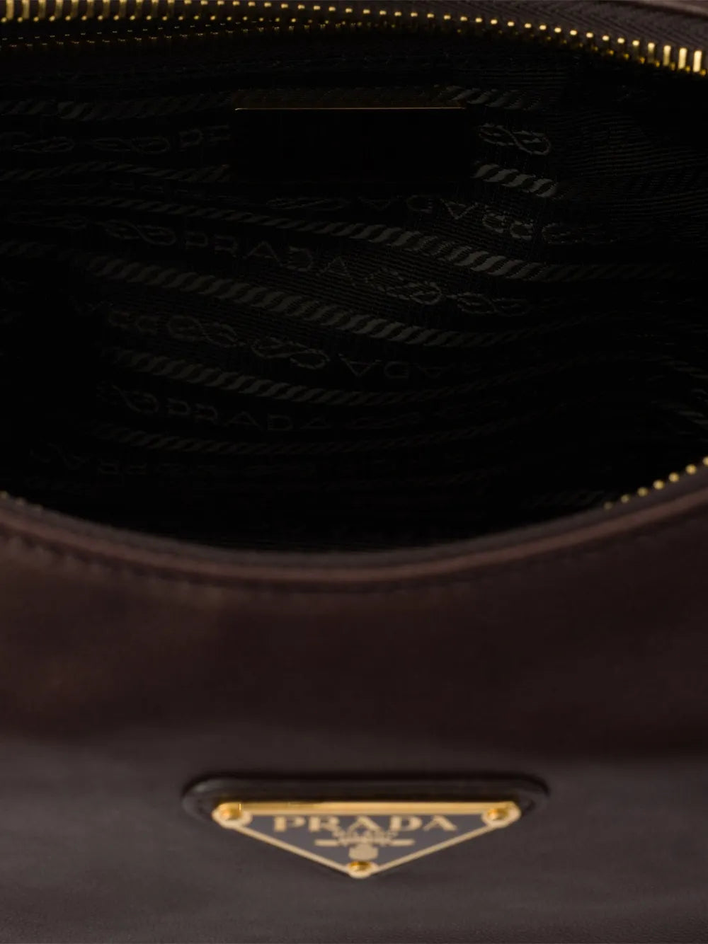 Prada Large Explore Leather Shoulder Bag