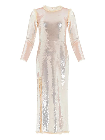 Needle Thread Valerie Gloss Sequin Long Sleeve Dress
