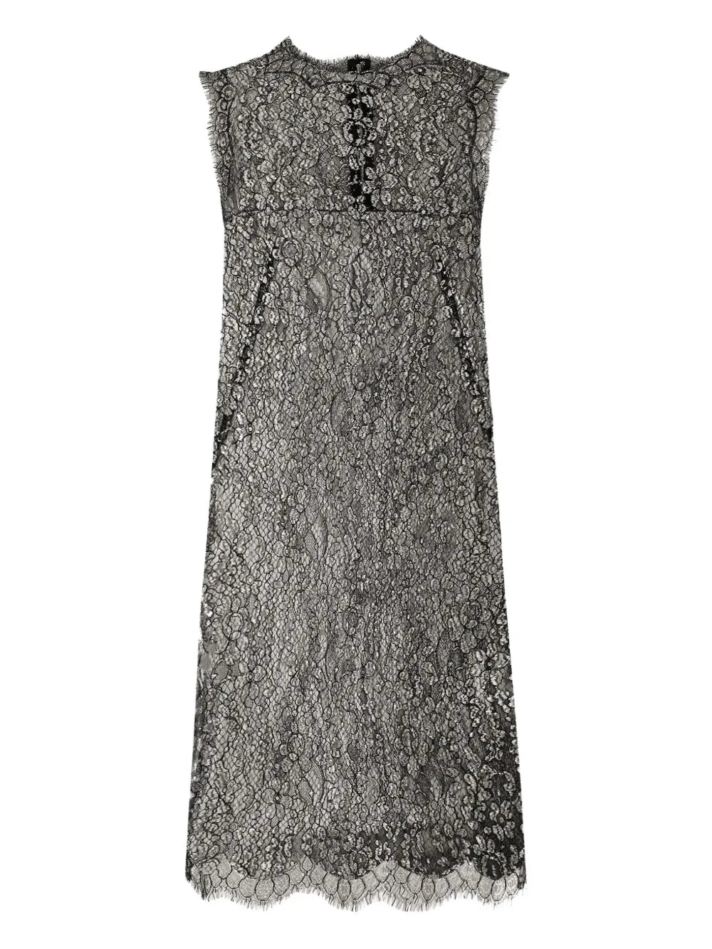 Dolce Gabbana Lame Lace Mini Dress
