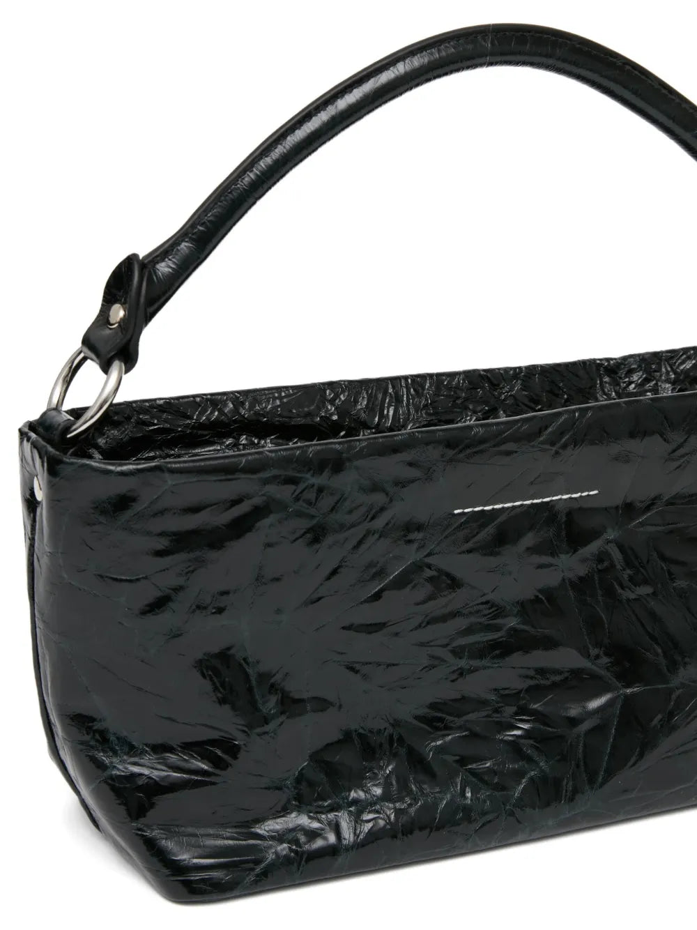 Mm6 Maison Margiela Textured Top Handle Shoulder Bag