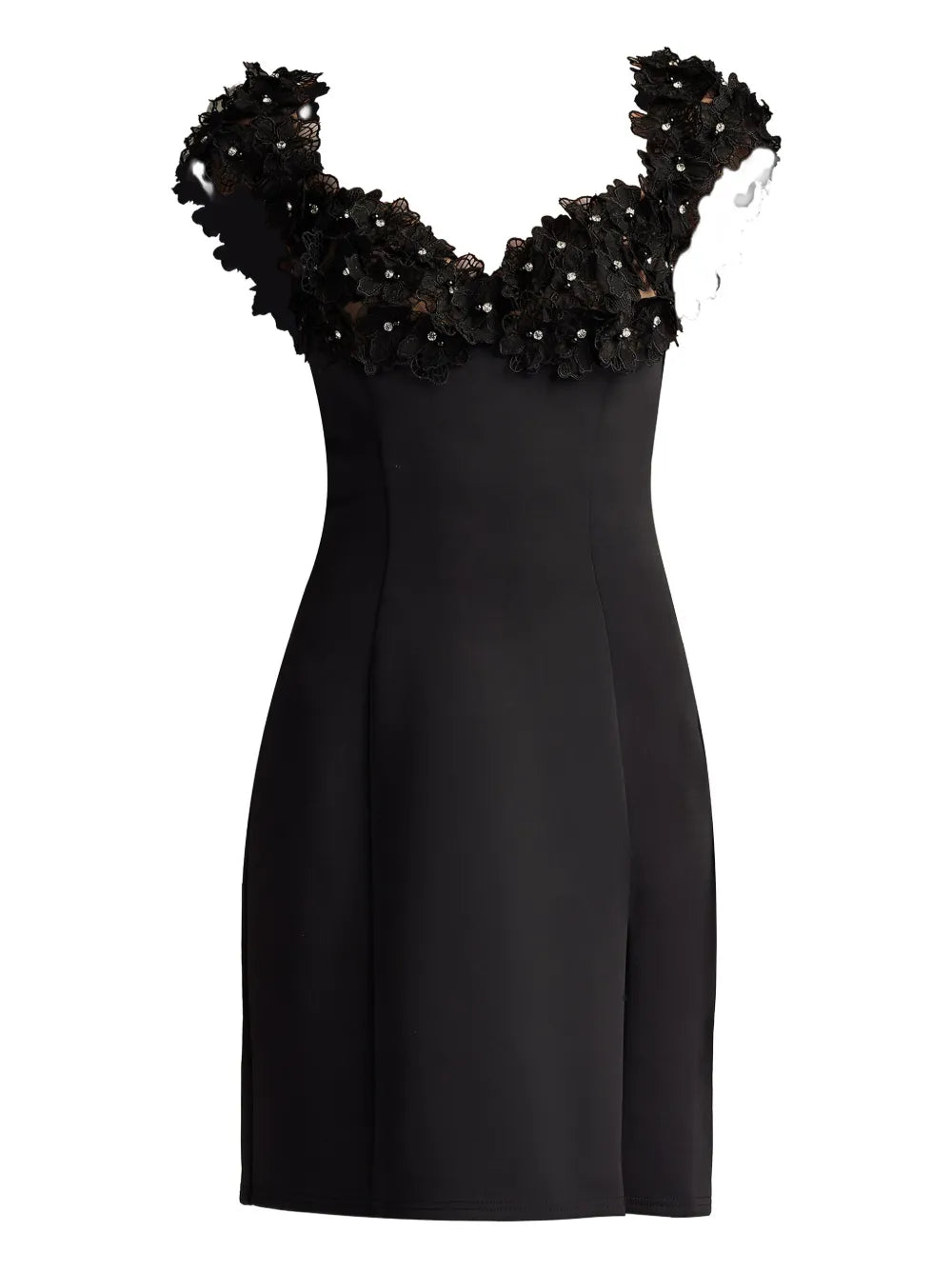 Tadashi Shoji Sone Floral Lace Dress