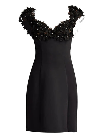 Tadashi Shoji Sone Floral Lace Dress