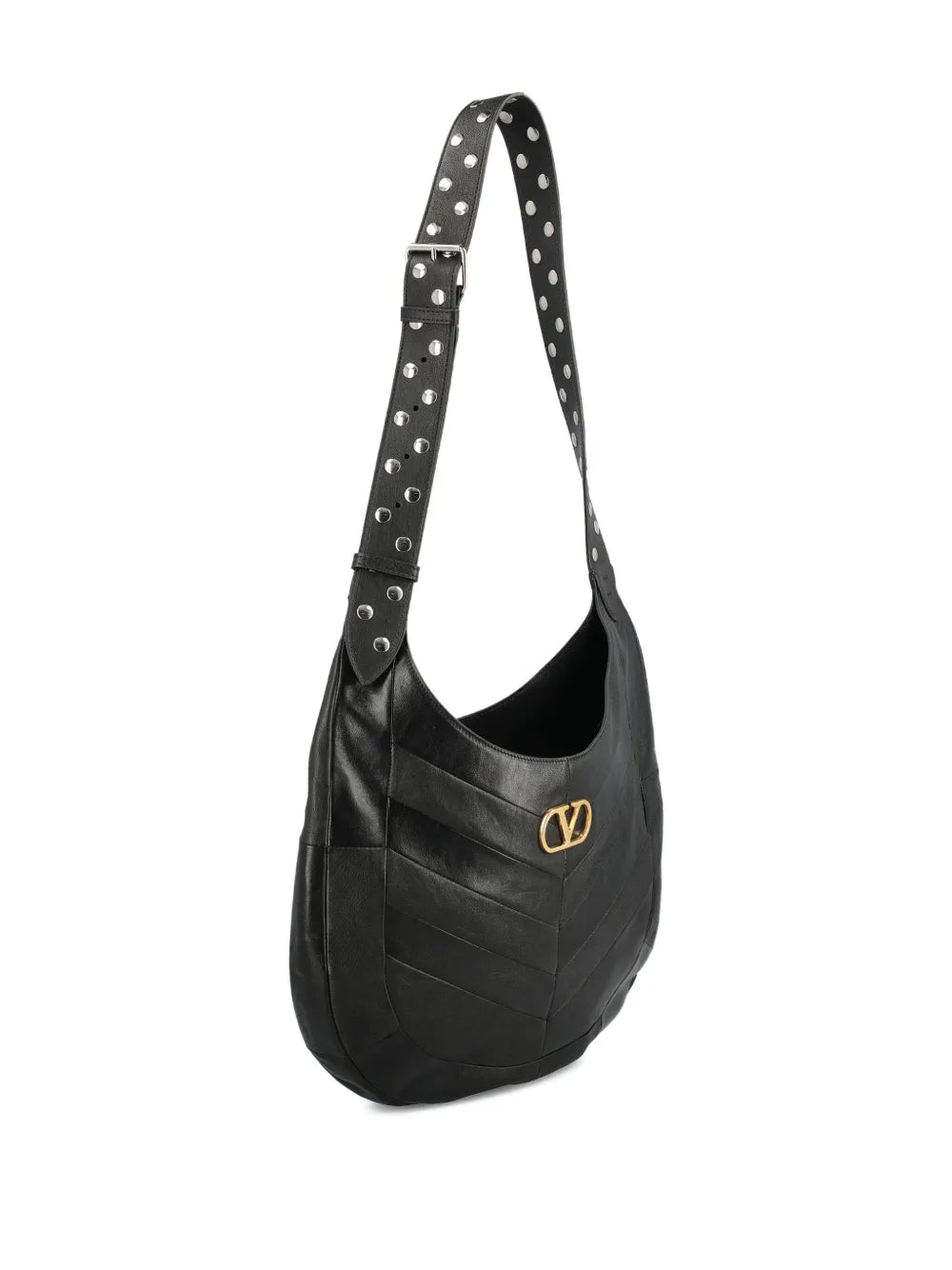 Valentino Garavani Hoboho Chevron Pattern Shoulder Bag