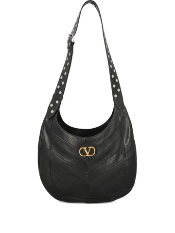 Valentino Garavani Hoboho Chevron Pattern Shoulder Bag
