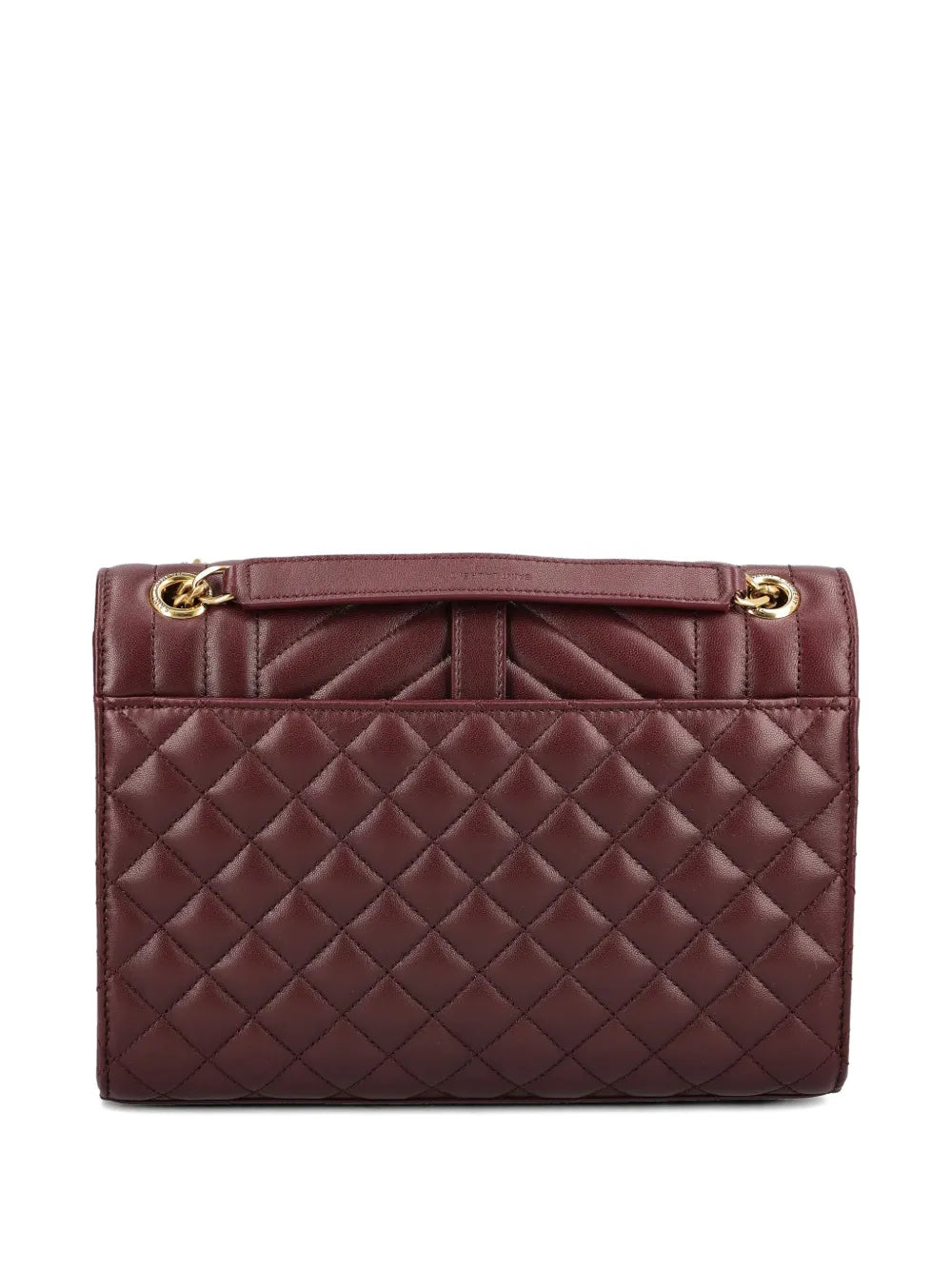 Saint Laurent Matelasse Logo Envelope Shoulder Bag