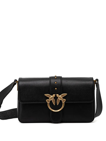 Pinko Love Logo Buckle Cross Body Bag