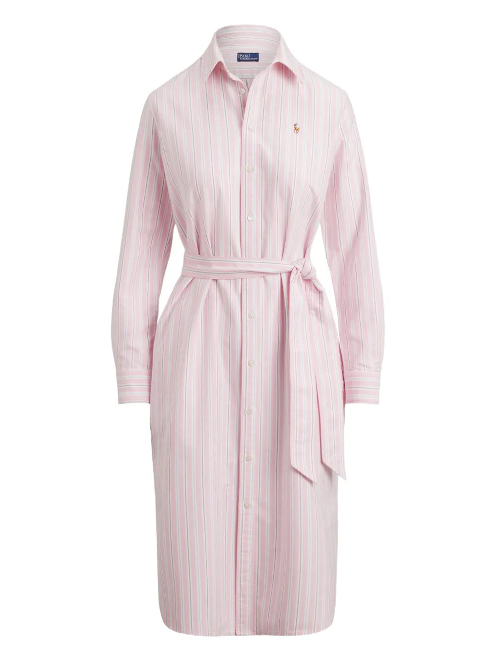 Polo Ralph Lauren Striped Belted Dress