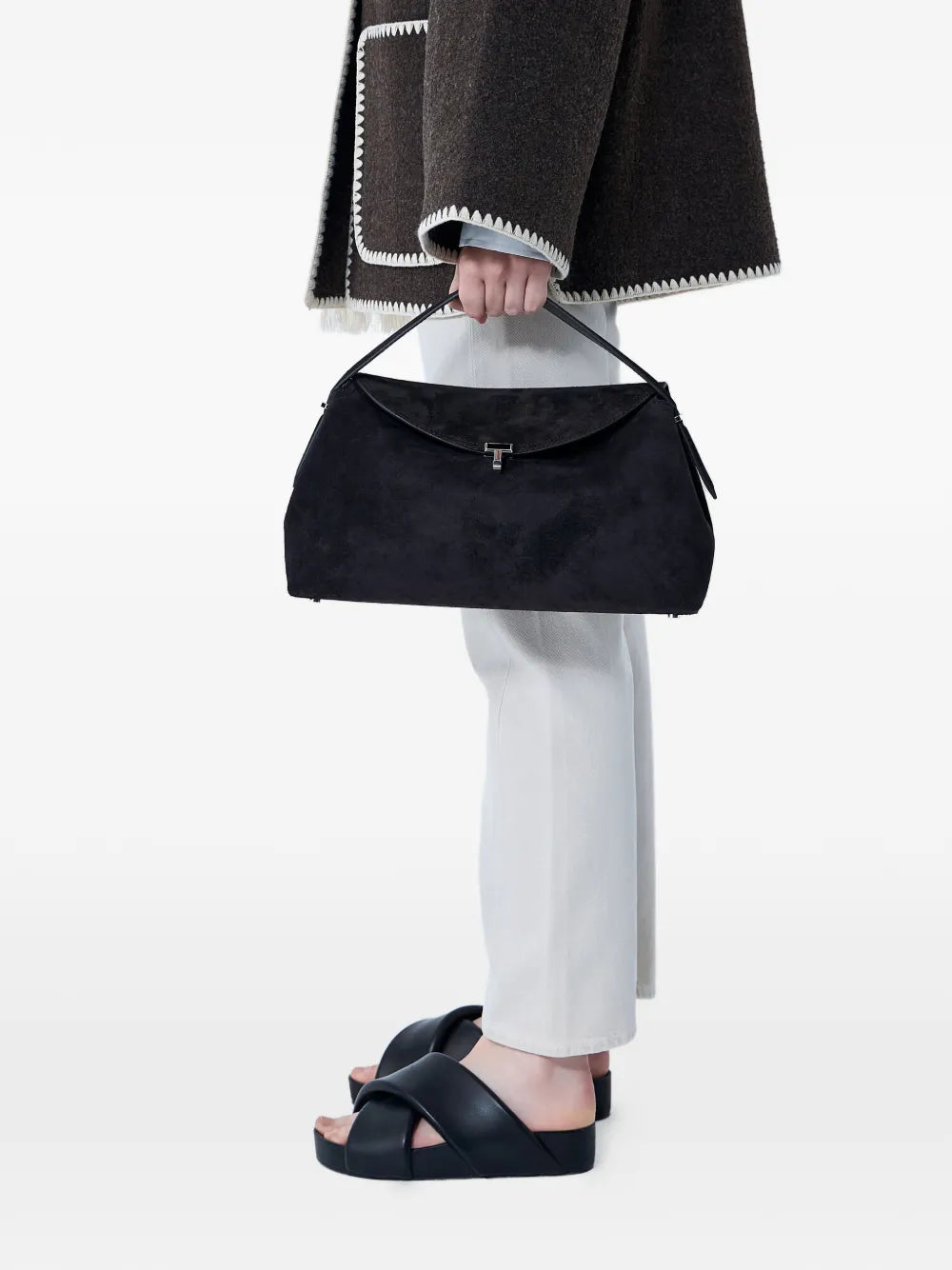 Toteme T Lock Top Handle Bag