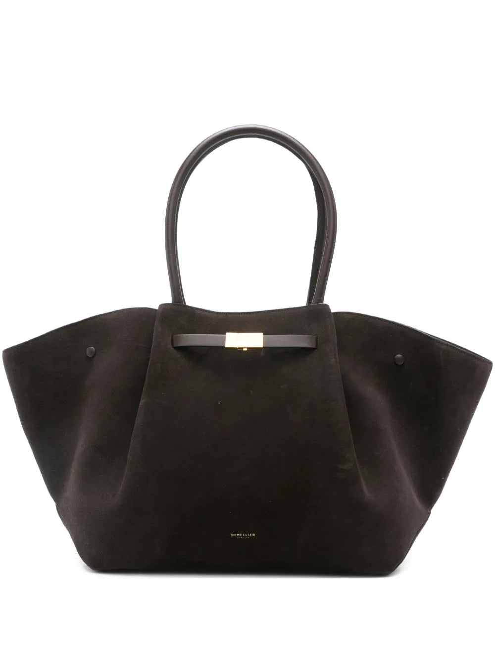 Demellier New York Suede Shoulder Bag