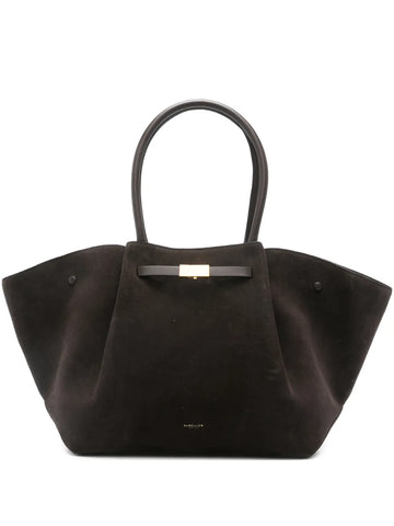 Demellier New York Suede Shoulder Bag