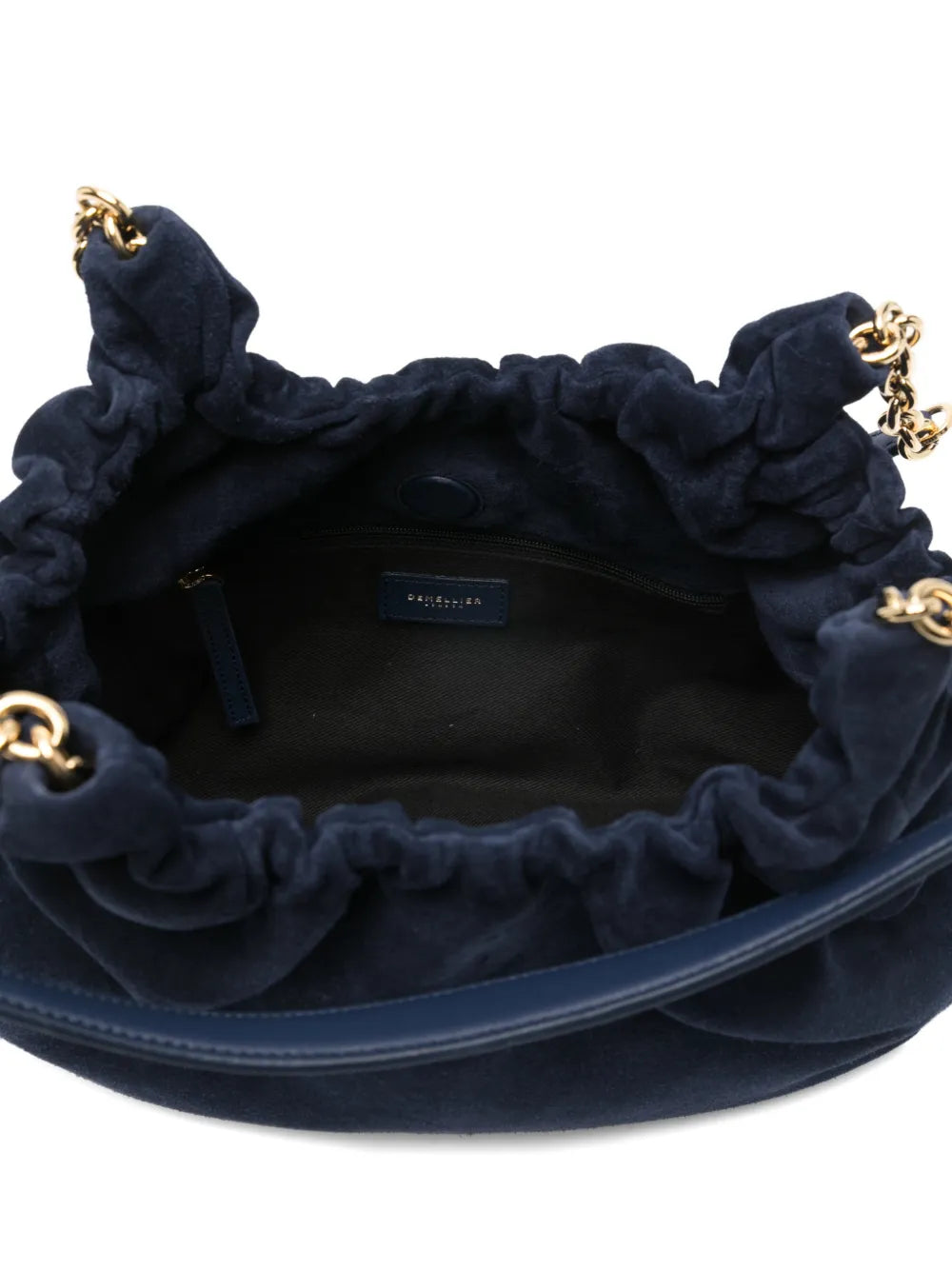 Demellier Medium Miami Suede Shoulder Bag