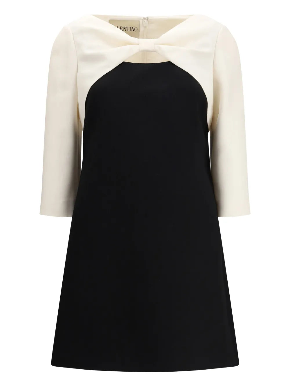 Valentino Garavani Bow Embellishment Mini Dress