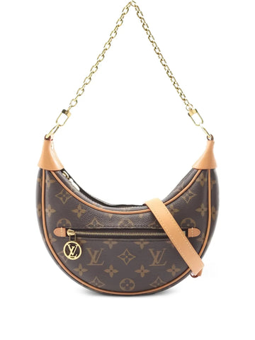 Louis Vuitton Pre Owned 2021S Monogram Chain Loop Shoulder Bag