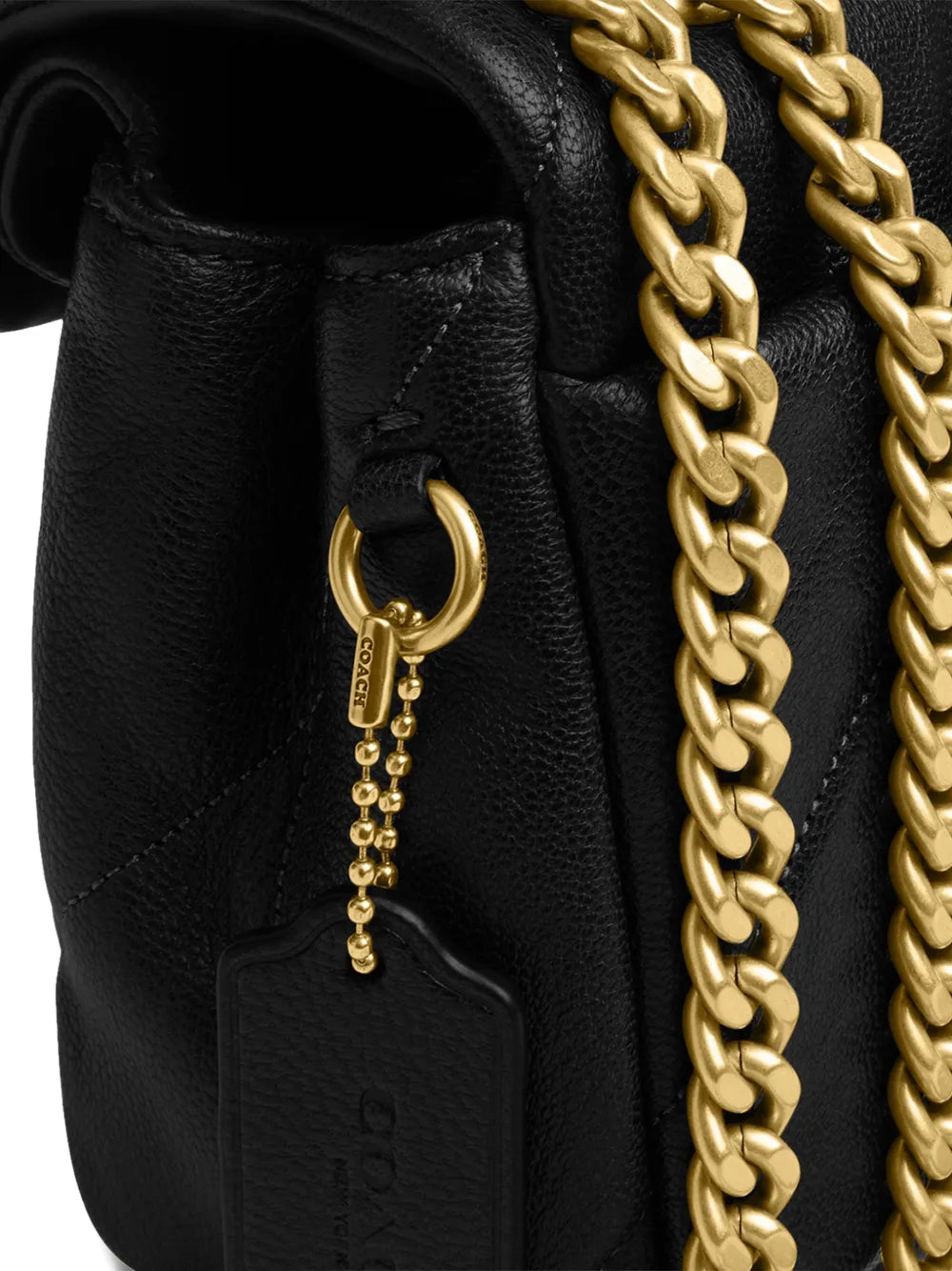 Coach Tabby Quilted Leather Shoulder Bag