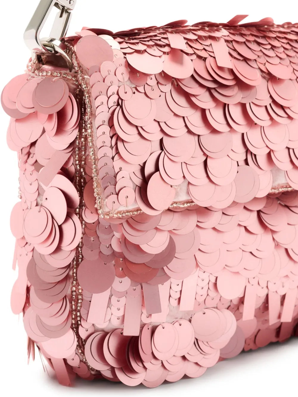 Staud Timmy Sequin Embellished Shoulder Bag