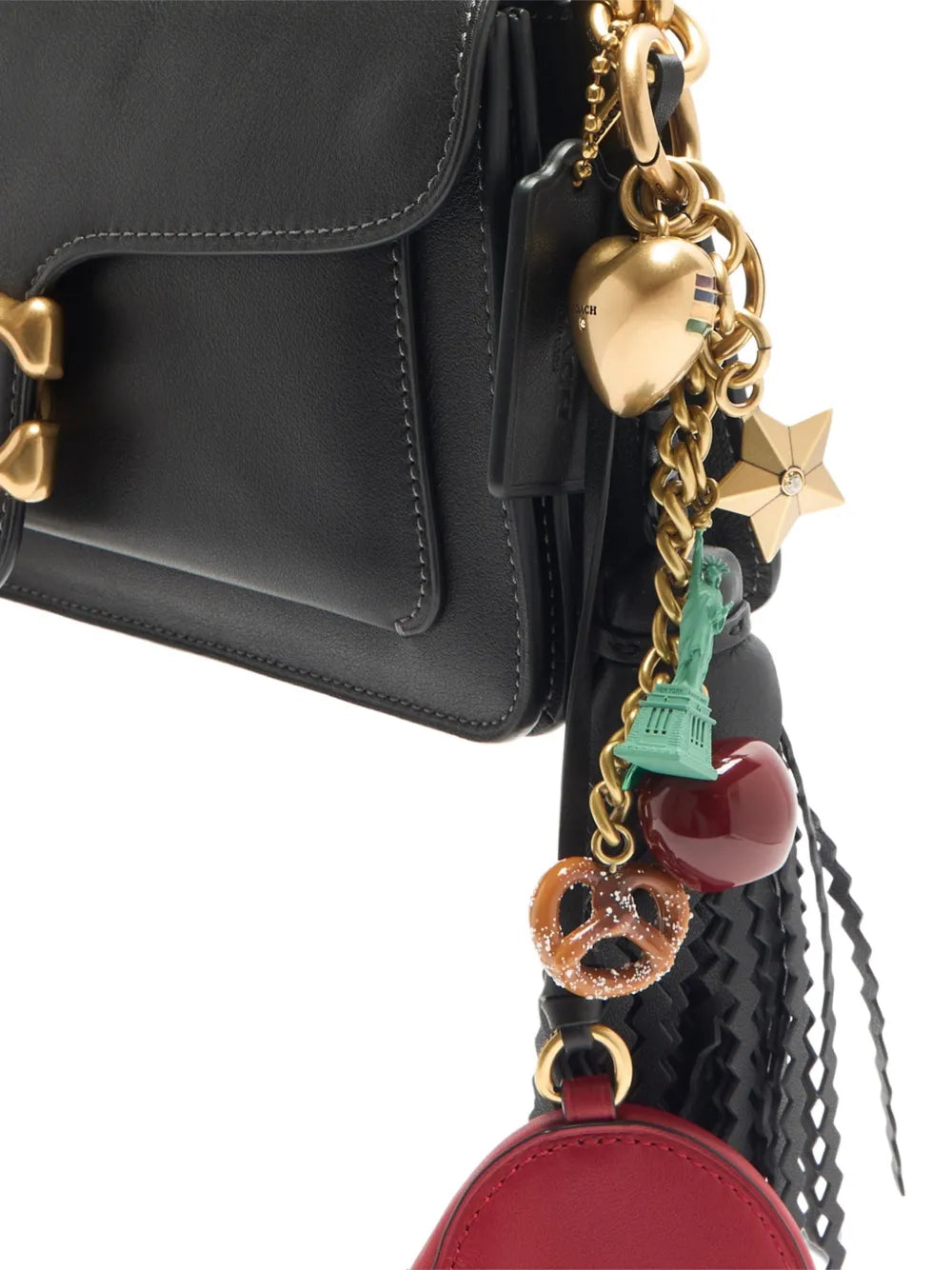 Coach Tabby Leather Shoulder Bag