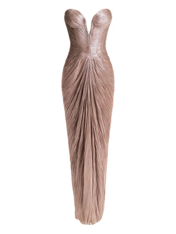 Maria Lucia Hohan Alessandra Strapless Maxi Dress