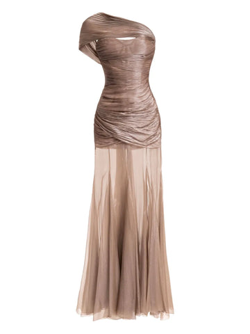 Maria Lucia Hohan Marimar One Shoulder Dress