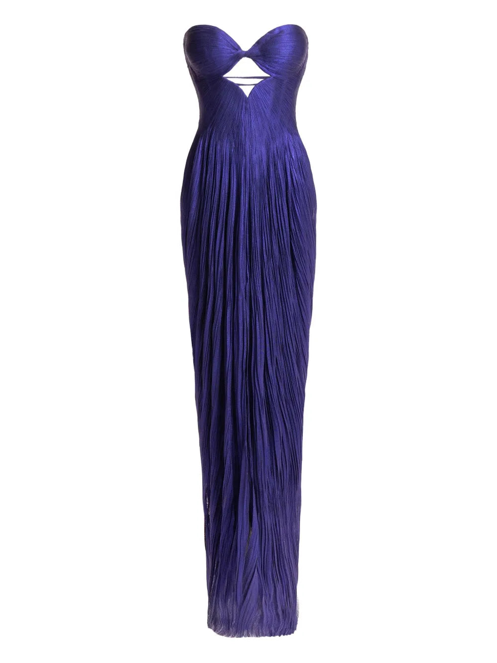 Maria Lucia Hohan Stephanie Cut Out Lace Up Dress