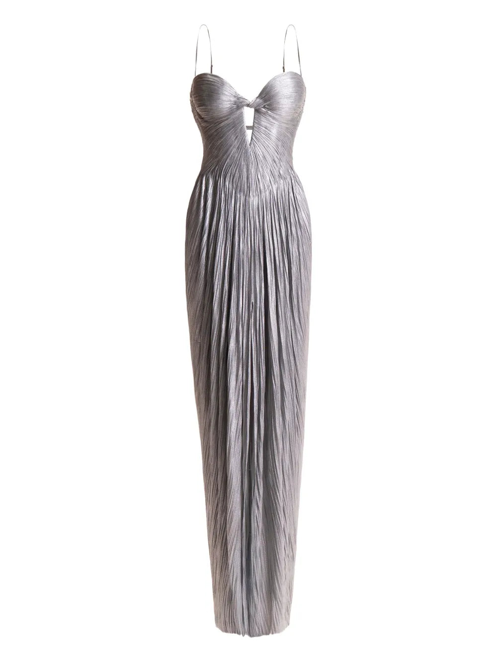 Maria Lucia Hohan Tonia Plisse Effect Maxi Dress