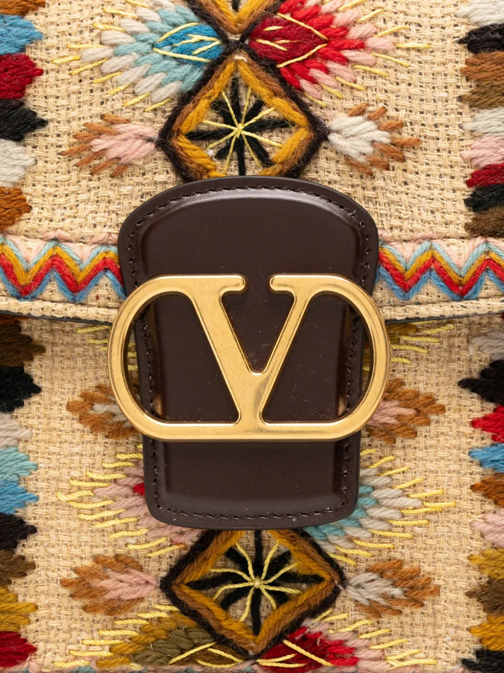 Valentino Garavani Embroidered Shoulder Bag