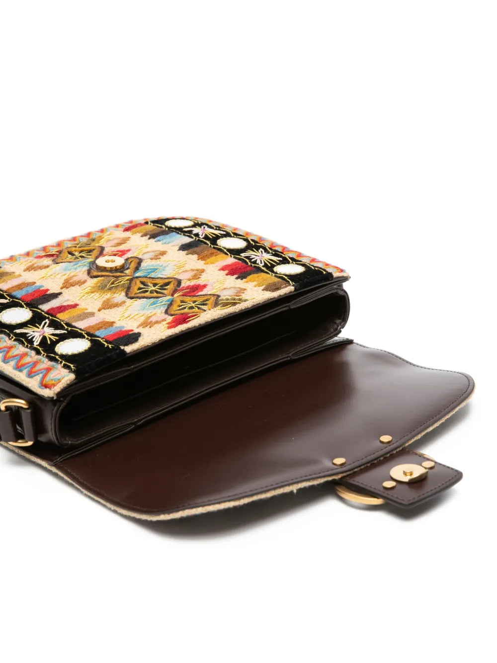Valentino Garavani Embroidered Shoulder Bag
