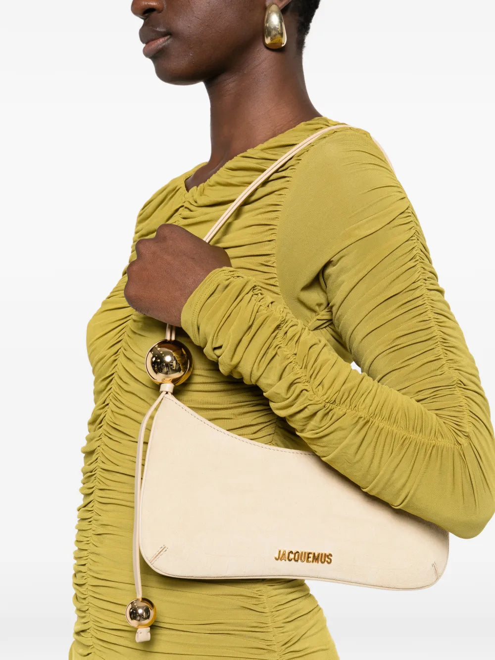 Jacquemus Le Bisou Perle Shoulder Bag