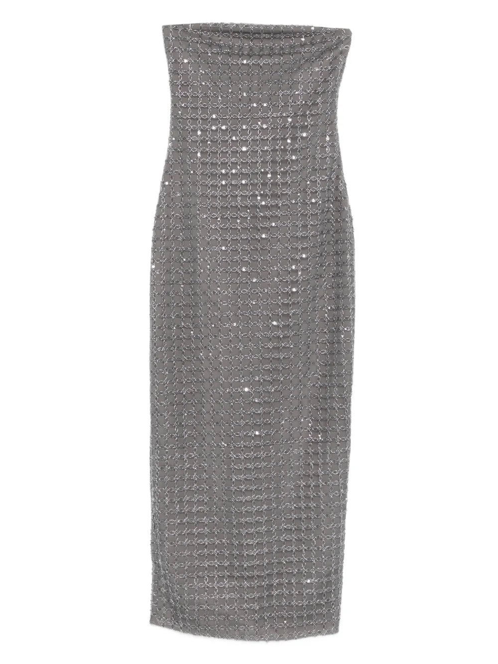 Rotate Birger Christensen Bead Embellishment Maxi Dress