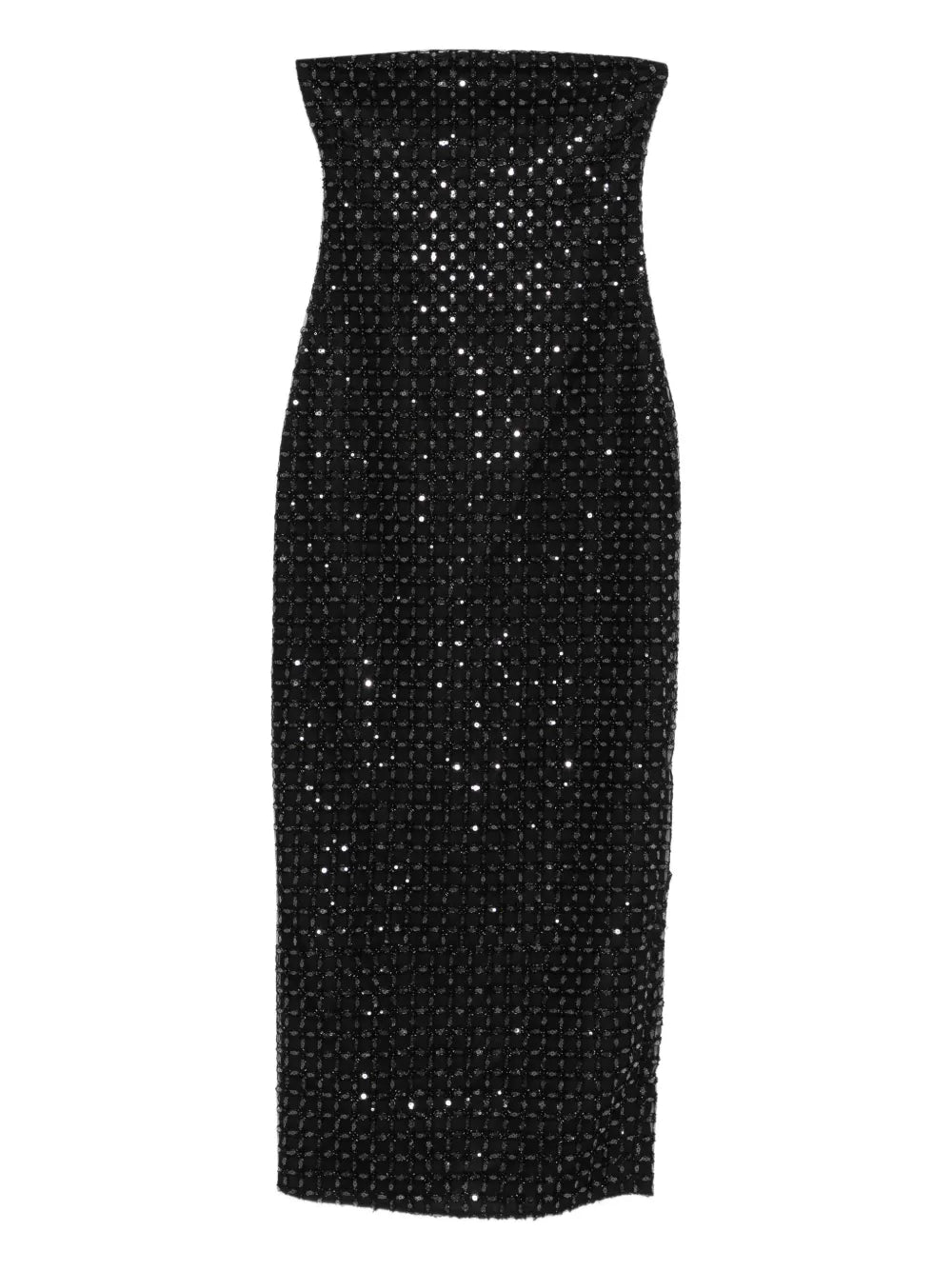 Rotate Birger Christensen Beaded Embellishment Maxi Dress
