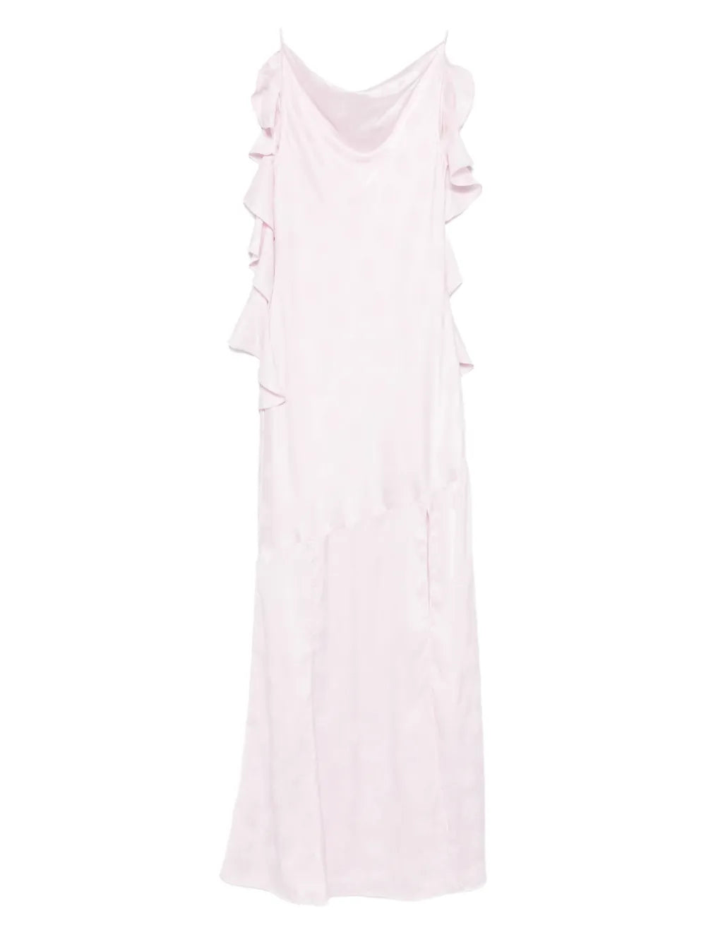 Rotate Birger Christensen Ruffled Floral Maxi Dress