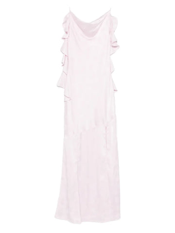 Rotate Birger Christensen Ruffled Floral Maxi Dress